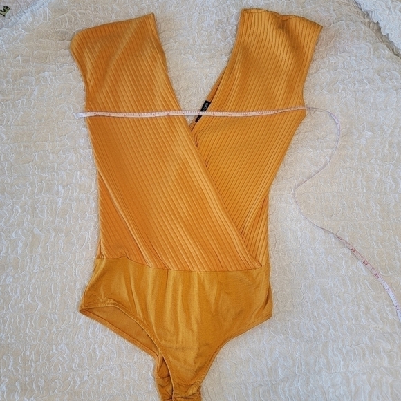 Zara Collection Ribbed Bodysuit S Small - Picture 5 of 7